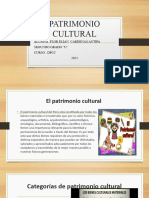 Patrimonio Cultural Flor