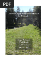 CRAM Slope Wetland Field Book v6.2 - 2018!09!05