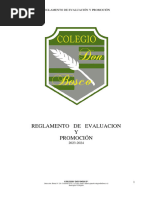 Reglamento de Evaluacion 11256