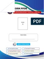 Formulir PPDB TP 2024-2025 SD