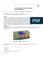 Ru Nanoparticles On PR 2 O 3 As An Efficient Catalyst For Hydrogen Production From Ammonia Decomposition