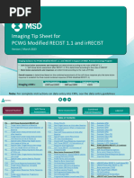 PCWG Modified Recist 1.1 - Irrecist MSD Tip Sheet (Mar 2023)