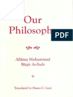 Muhammad Baqir As-Sadr - Our Philosophy