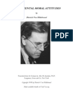 Fundamental Moral Attitudes by Dietrich Von Hildebrand