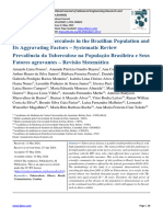 Prevalence of Tuberculosis in The Brazilian Population and Its Aggravating Factors - Systematic Review