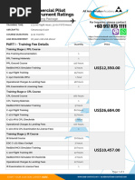 2024 005 USD Private To Commercial Pilot License With Instrument Rating Course PPL CPL IR