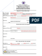 Pre Repair Inspection Report