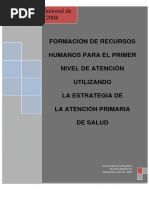 Formación de Recursos Humanos