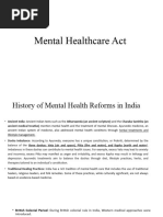 Mental Healthcare Act