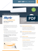 Daikin SkyAir Wall Flyer 20