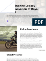 Exploring The Legacy and Innovation of Royal Enfield