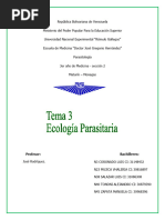 Informe Tema 3 Parasitologia 1