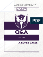 UMak Barops Lopez Cases Q&As - CIVIL LAW