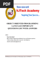 CPP IMP Questions by Vishal Sir