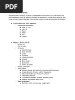 Intern Roadmap 2024 v0.1 First Three Weeks