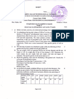 CE208 Geotechnical Engineering I, December 2019