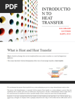 Introduction To Heat Transfer