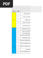 Lista de Chequeo - Proceso Servicios Generales