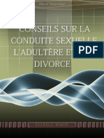 Conseils Sur La Conduite Sexuelle, L'adultere Et Le Divorce