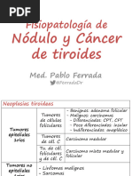 Fisiopatologia Ca Tiroides (Apunte)