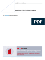 Dynamic Temperature Calculation of Gas Insulated B