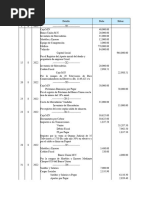 Ejercicio Estados Financieros