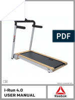 I-Run 4.0 Treadmill Assembly Guide & User Manual