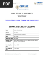 Internship Logbook 2023