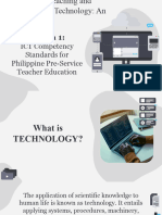 ICT Competency Standards For Philippine Pre Service Teacher Education