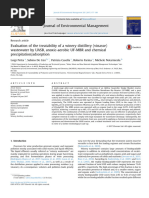 Evaluation of The Treatability of A Winery Distillery (Vinasse) Wastewater by UASB, Anoxic-Aerobic UF-MBR and Chemical Precipitation/adsorption