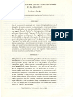 Osteoglosiformes Ecuador1986 Biologia - PDF PAICHE