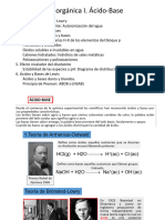 Tema 2 Reactividad Inorganica I Acido Base 2023