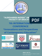 7th INTERNATIONAL CONFERENCE "Innovations and Perspectives of Contemporary Education"