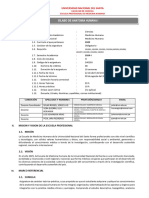 Silabo de Anatomia Humana I 2024-I Uns