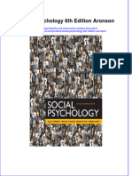 (Download PDF) Social Psychology 6Th Edition Aronson Online Ebook All Chapter PDF