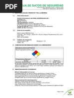 Hoja de Seguridad Alcohol Isopropilico 53 Daryza Compress Removed