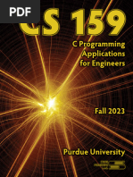 William Crum - PURD CS 159 C Programming For Engineers, Fall 2023 (2023)