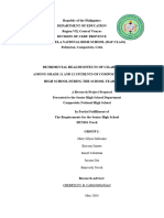 Detrimental Health Effects of Cigarette Smoking Quantitative Research 1