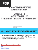 3.2 ASymmetric Key Cryptography