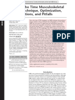 Aydıngöz Et Al 2022 Zero Echo Time Musculoskeletal Mri Technique Optimization Applications and Pitfalls