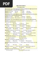 Practice Test 5