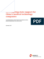 MERICS - Report - MedTech State Support - November 2023 - Final