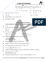 Sheet - 01 - Complex Number