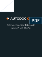 Cómo Cambiar - Filtros de Aire en Un Coche