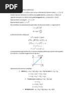 Apuntes de Numeros Complejos