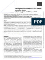 Pyschologically Based Intervention in Chronic Neuropathic Pain