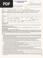 Personal Loan Application Form (RBL Bank)