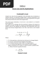 Assignment of Gauss Law