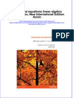 (Download PDF) Differential Equations Linear Algebra Third Edition New International Edition Annin Online Ebook All Chapter PDF