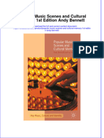 (Download PDF) Popular Music Scenes and Cultural Memory 1St Edition Andy Bennett Online Ebook All Chapter PDF